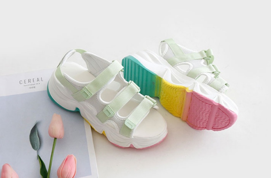 스포티 그린샌들 ❤❣