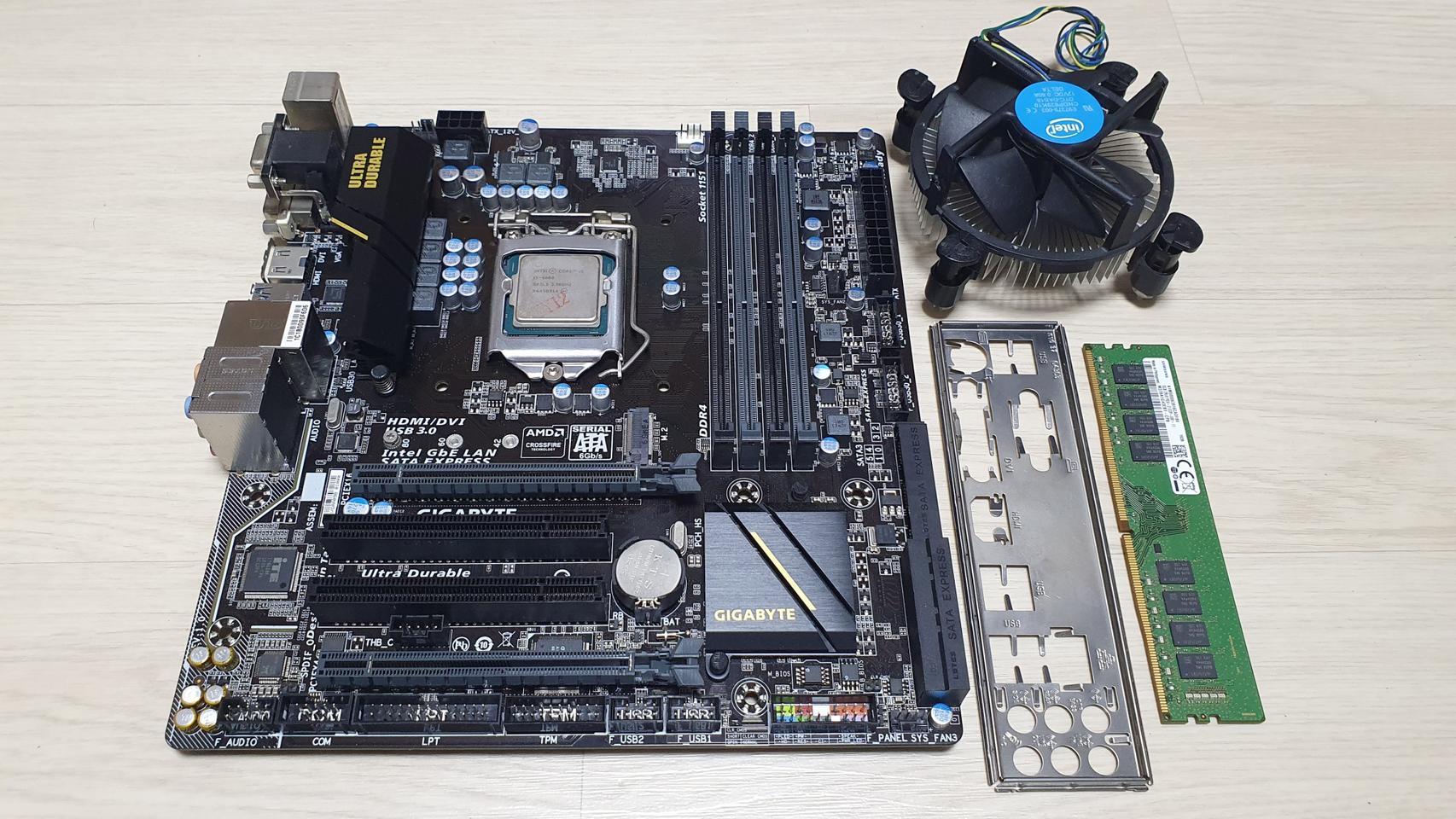 i5-6600 H170 램 8기가 세트 판매합니다