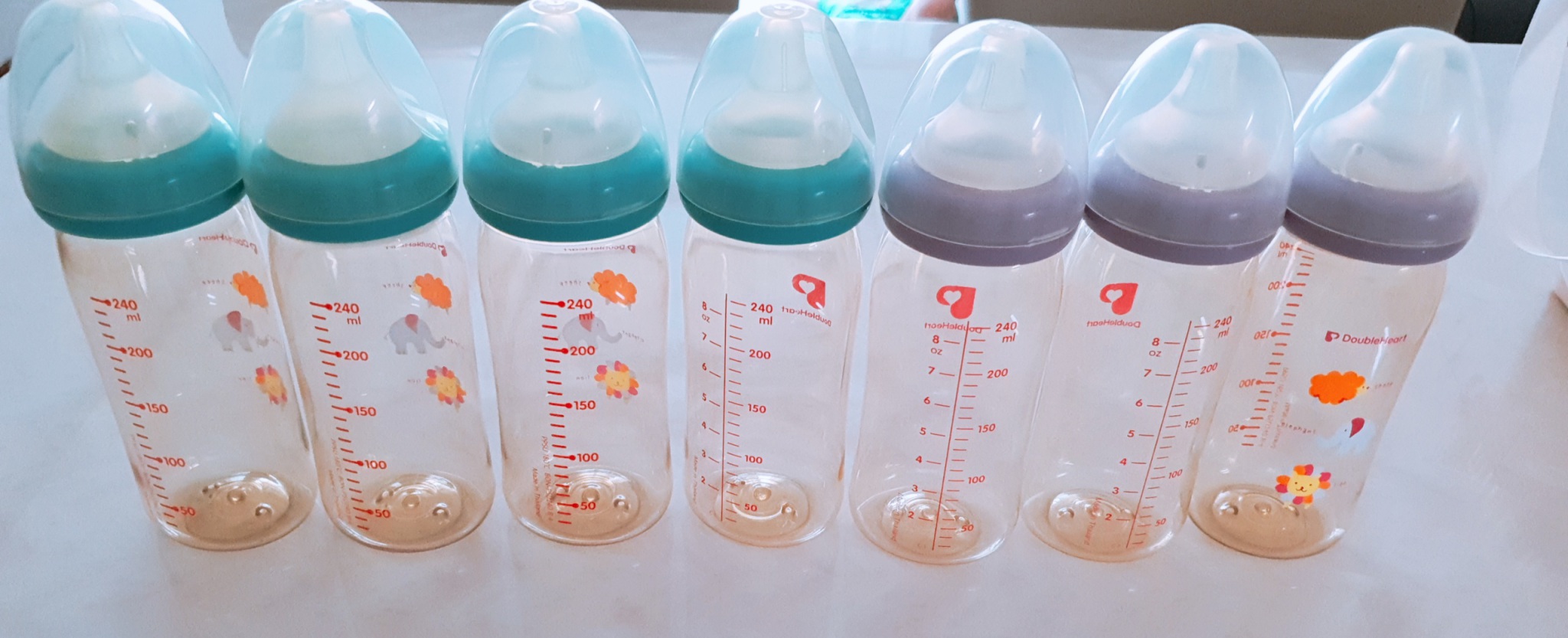 더블하트젖병(택배가능)