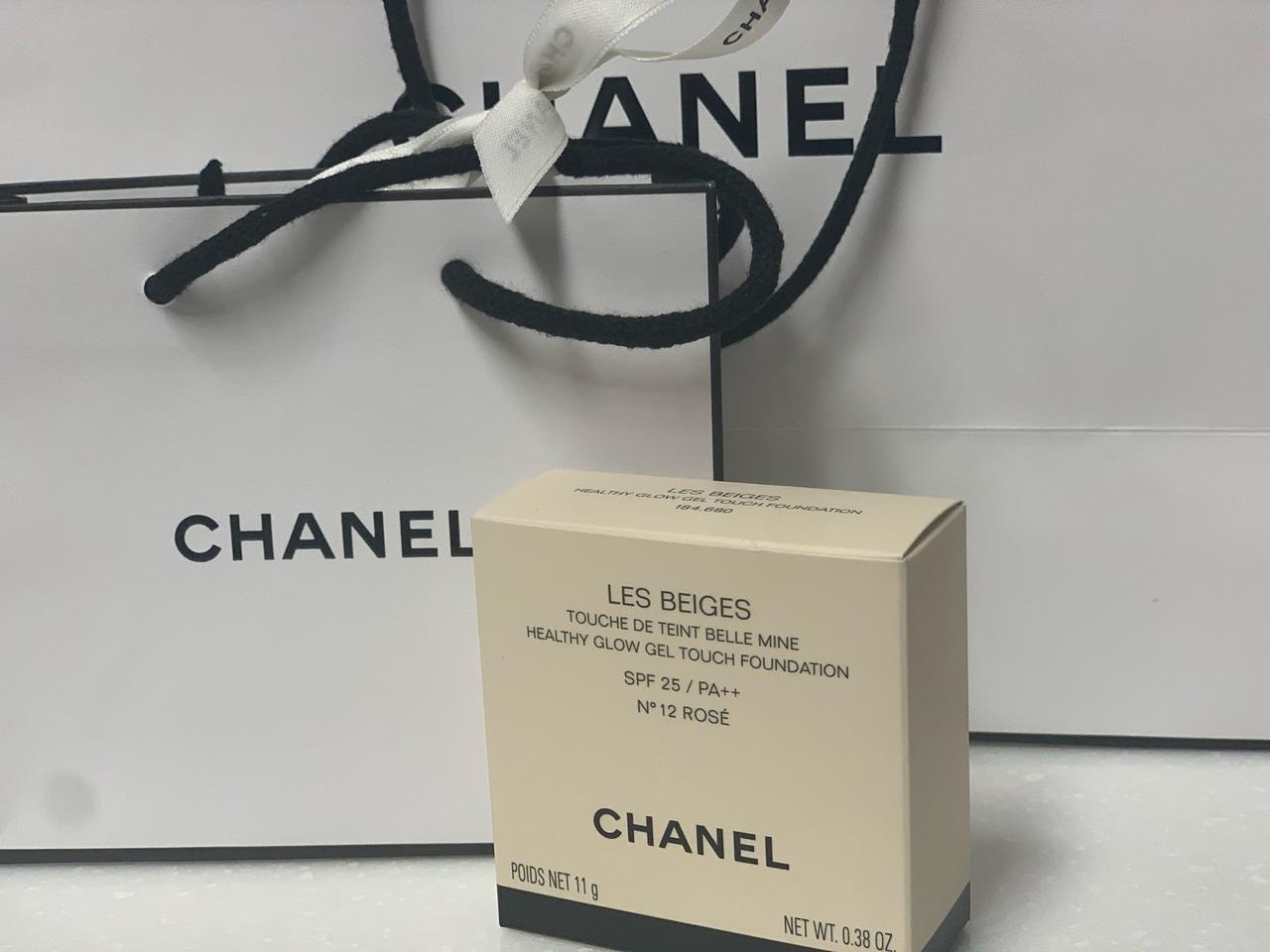 새상품 샤넬쿠션 레베쥬 헬시글로우 젤터치 쿠션팩트 ROSE 로즈컬러