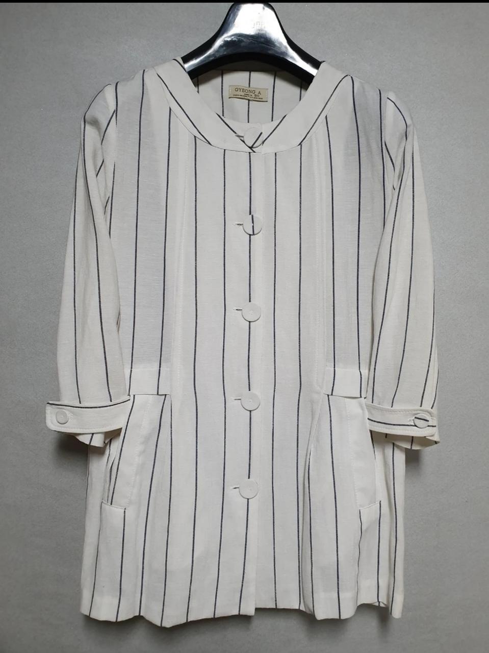 스트라이프 자켓(66~66반)