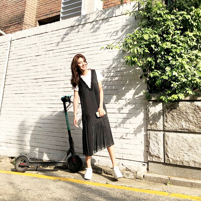 해외직구 소녀시대 수영 지고트 원피스 정품X