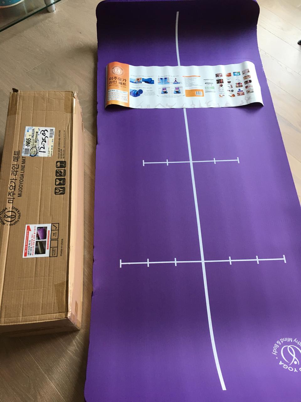 미주요가 두꺼운요가매트 20mm 대형/스트레칭롤러(일괄판매)