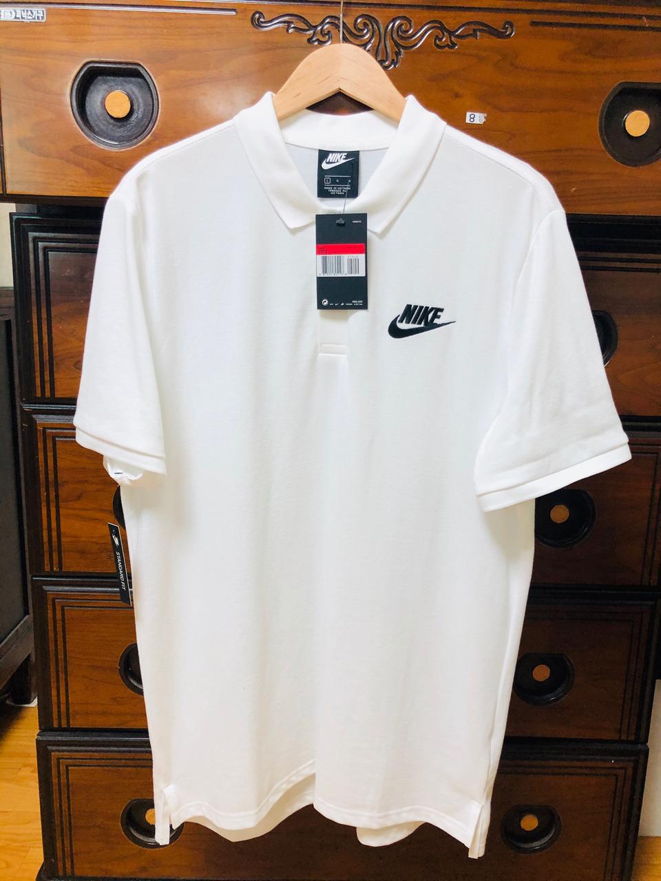 나이키 스우시 폴로 매치업 카라 티셔츠