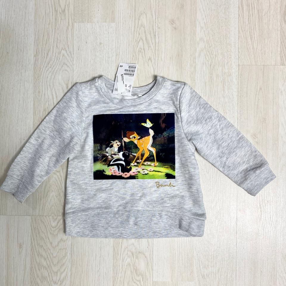 (새상품)H&M 베이비 밤비맨투맨