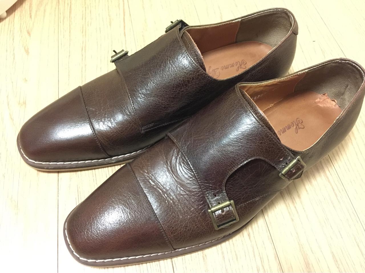 수제 더블몽크스트랩 270사이즈