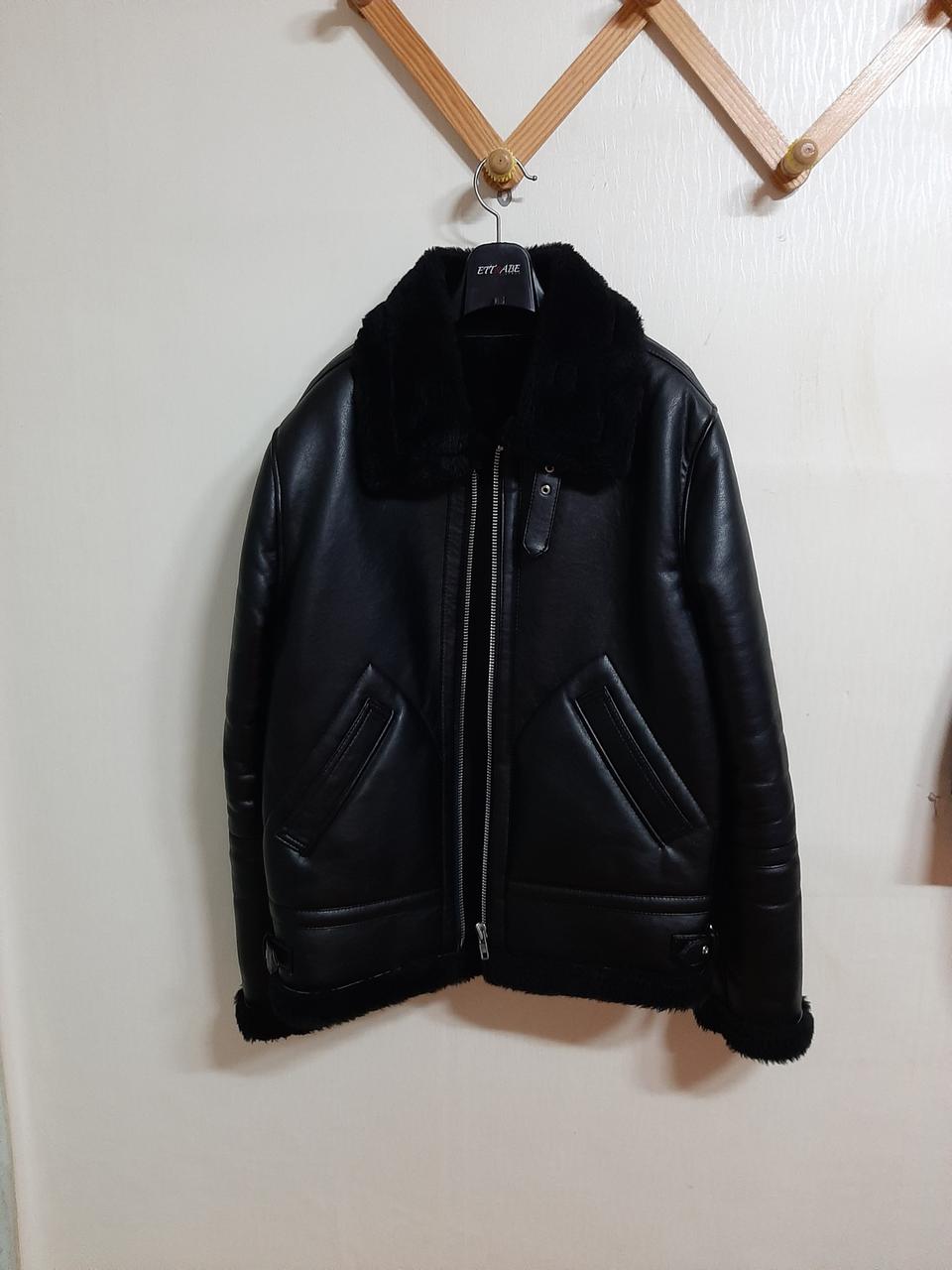 [새상품급] 도프제이슨 솔리드 무톤 자켓(무스탕) M