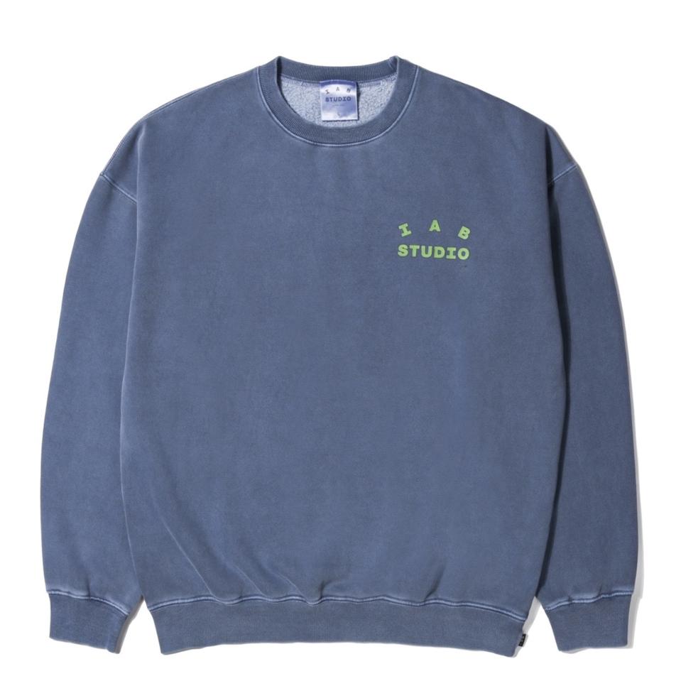 아이앱 스튜디오 네이비 맨투맨 [XL] + 머스터드 반바지 쇼츠 [L]