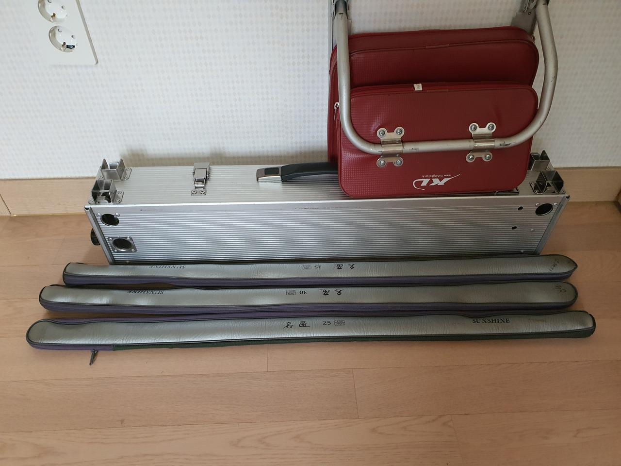 중층 중좌대& 올림 낚시대