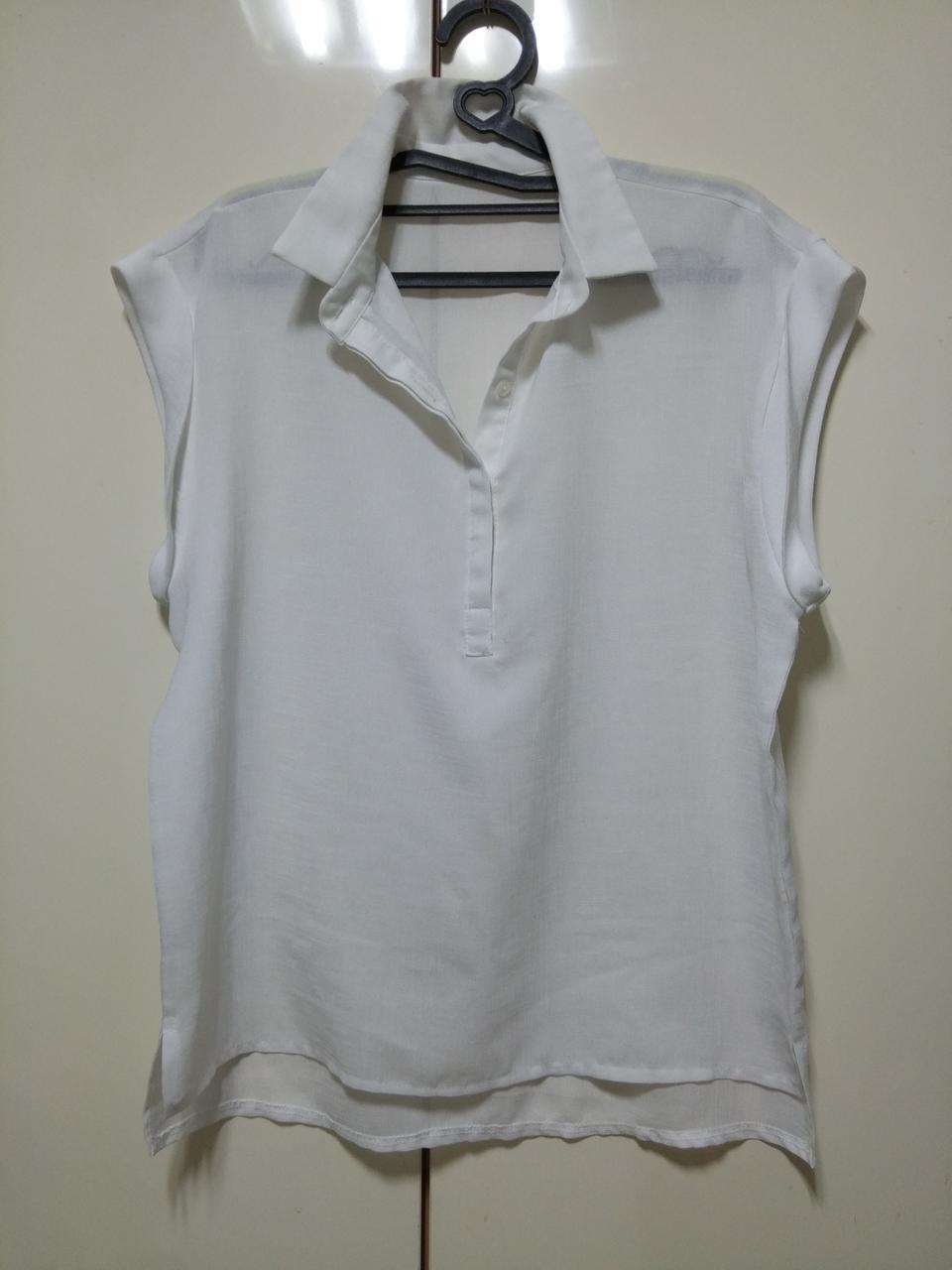 오버핏 민소매셔츠