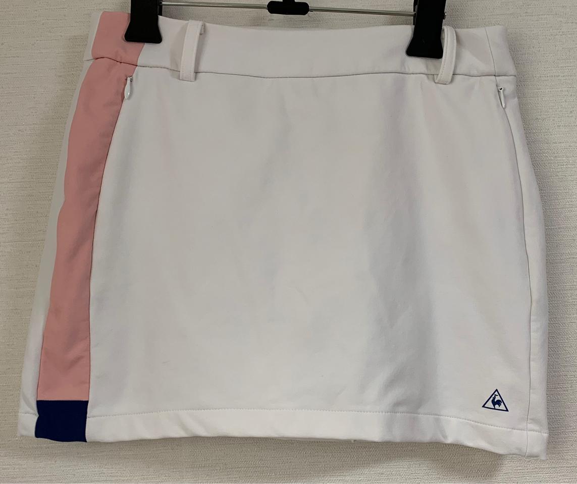 르꼬끄 골프웨어 핑크라인 스커트
