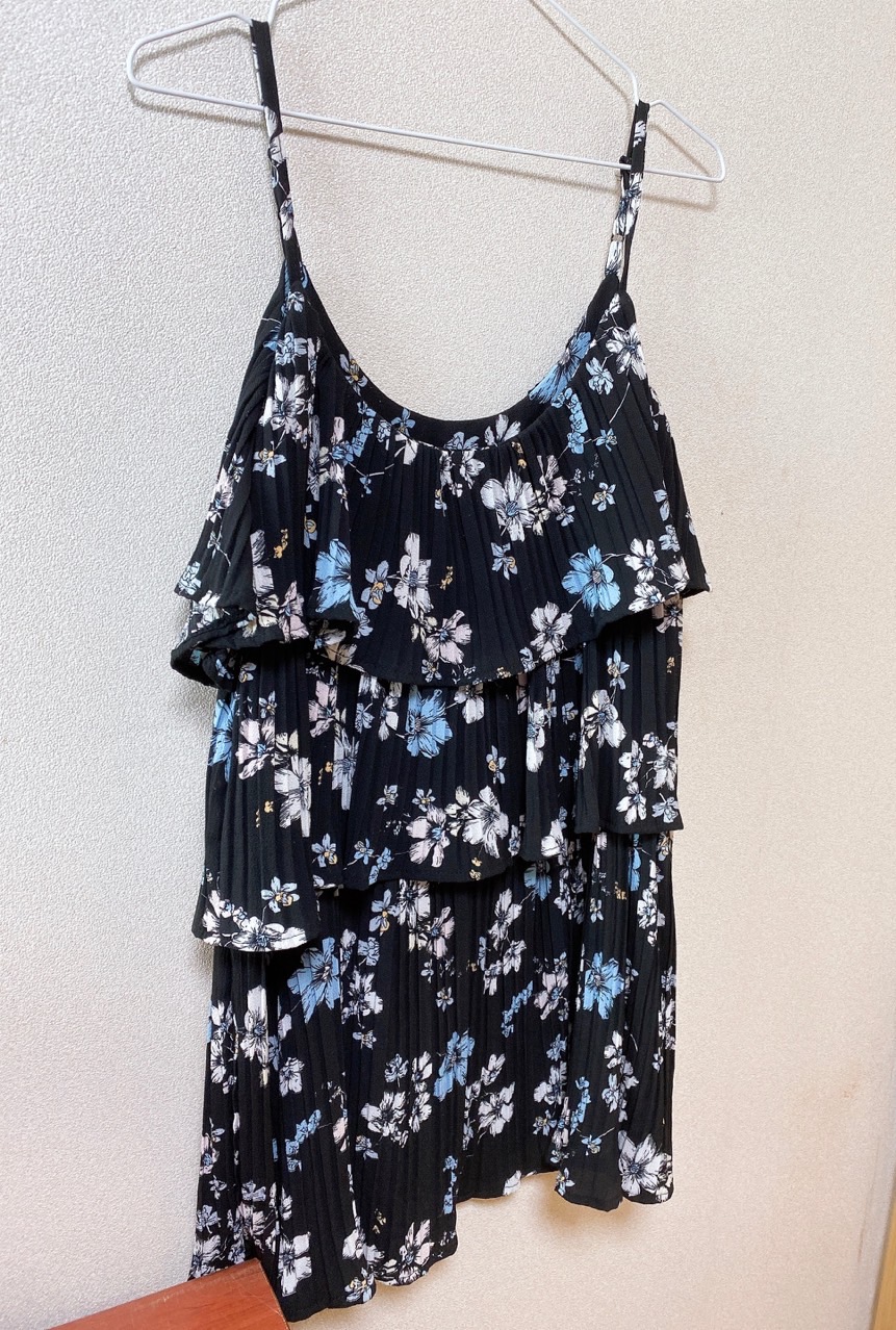 플라워 뷔스티에 원피스 (길이조절가능)