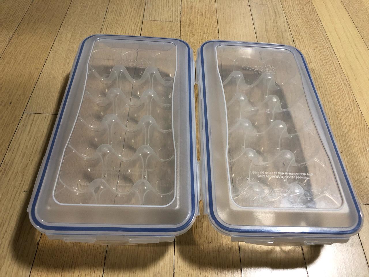 계란 보관통-락앤락 18구(2통)