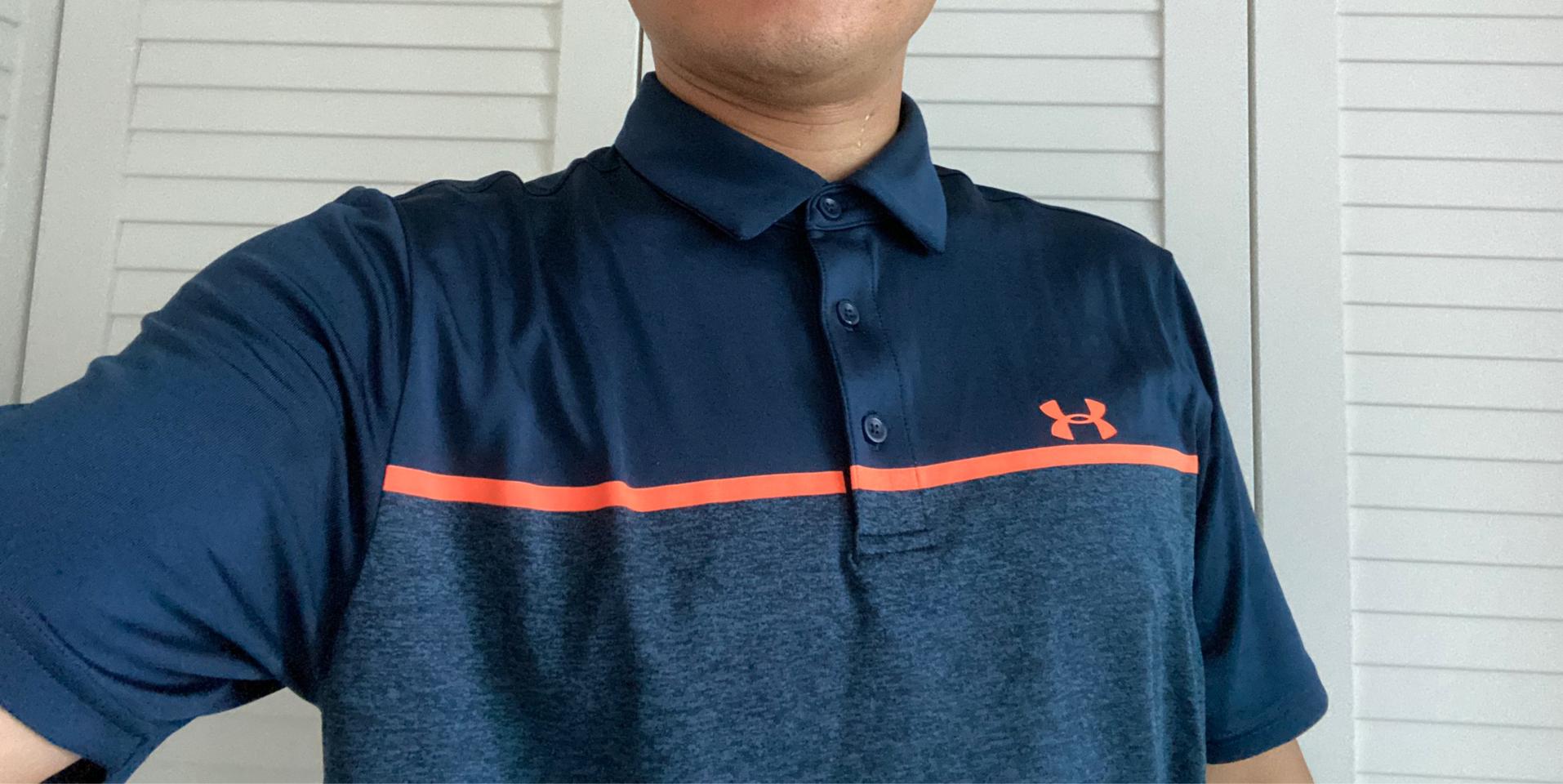 언더아머 플레이오프 2.0 골프 폴로티