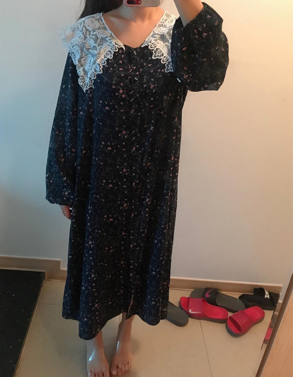 롱오버핏원피스