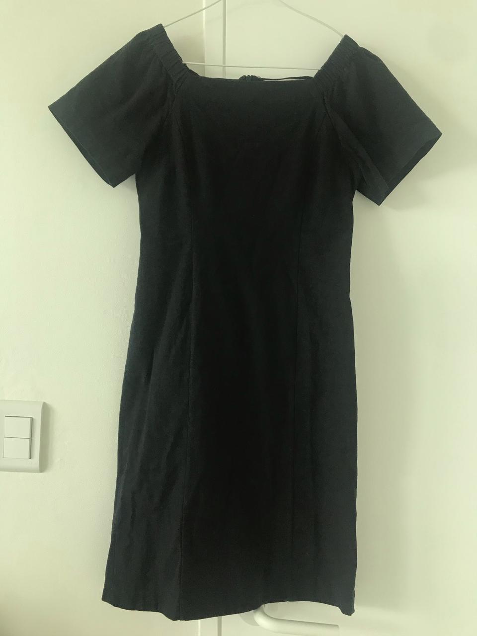 나인 nain 모직 블랙원피스 55