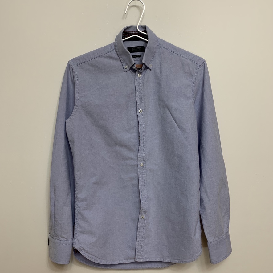 빈티지) 일본 ZARA MAN 하늘색 셔츠 S