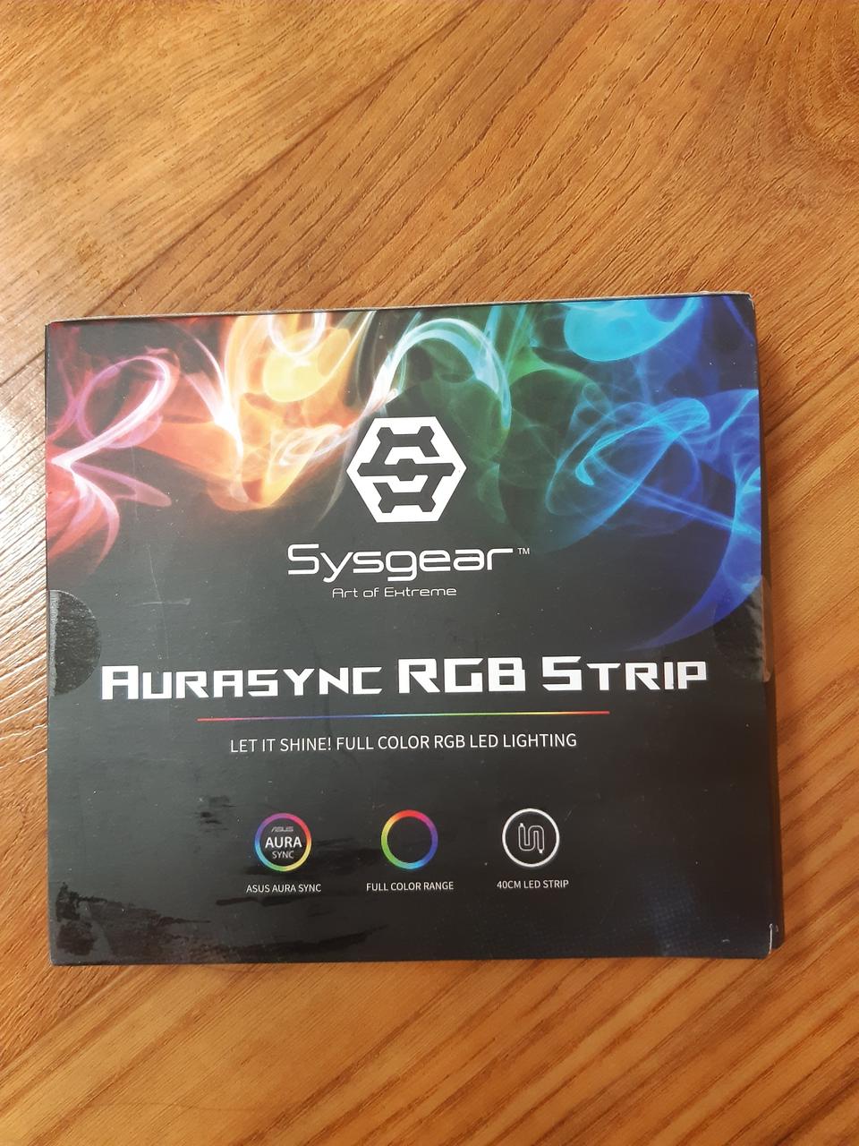 시스기어 RGB STRIP BAR AURA SYNC 12V LED 라이트