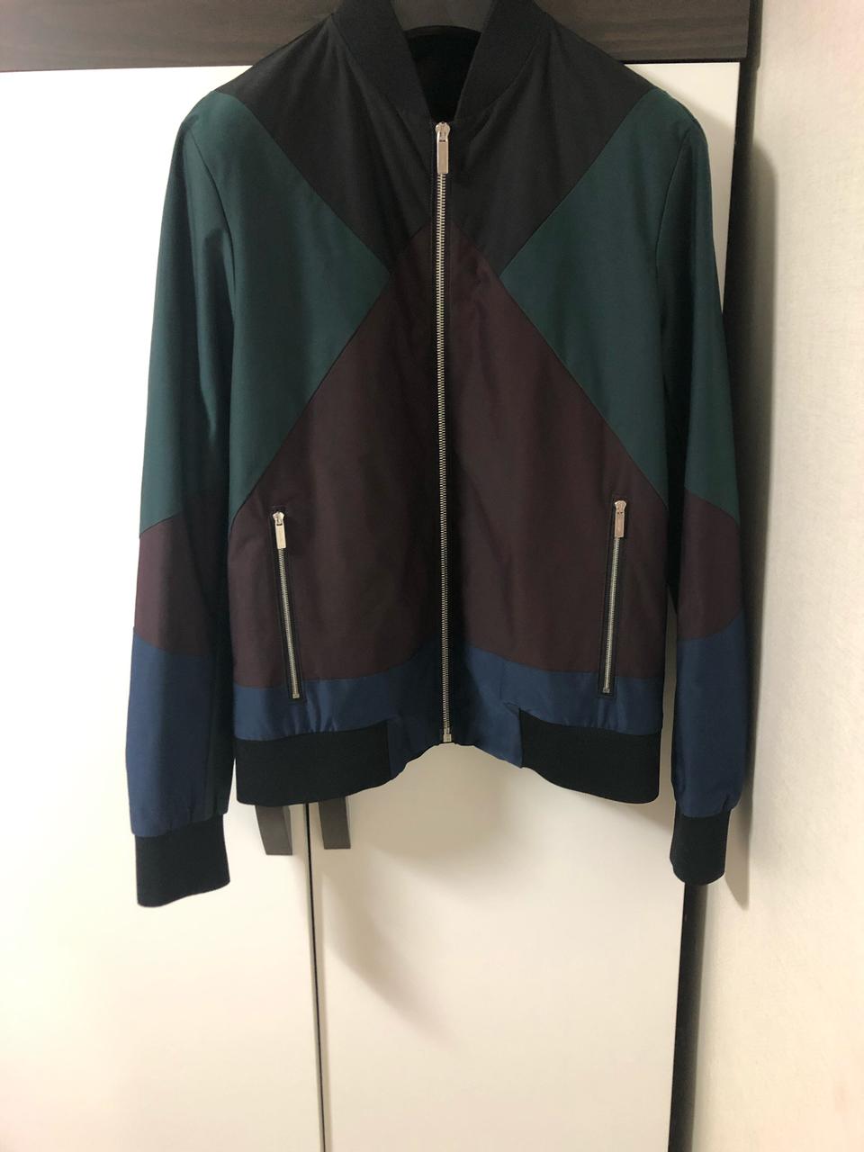 캘빈클라인 플래티넘 고가라인 미니멀테일러드블루종바람막이점퍼s