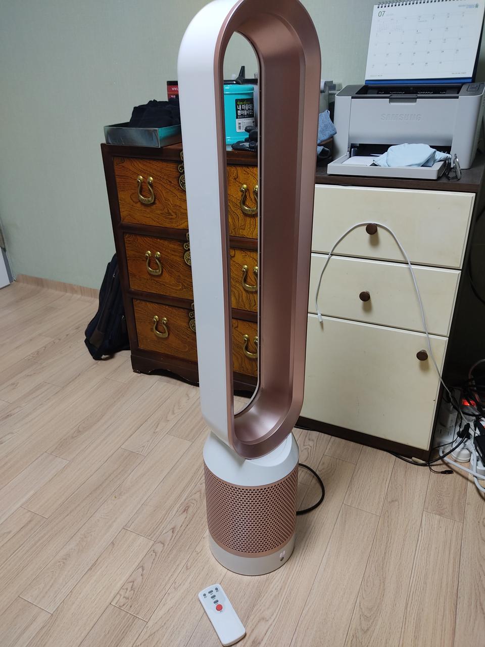 42인치 날개없는 공기청정 선풍기 PM2.5 미세먼지여과