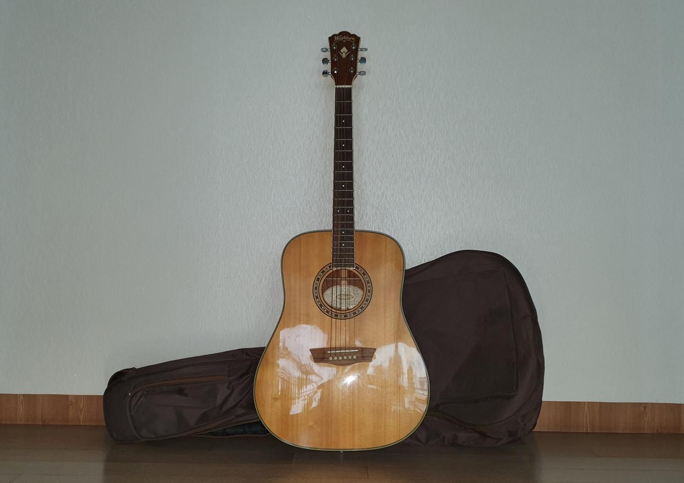 중급용 WASHBURN WD10S NAT 통기타(어쿠스틱)