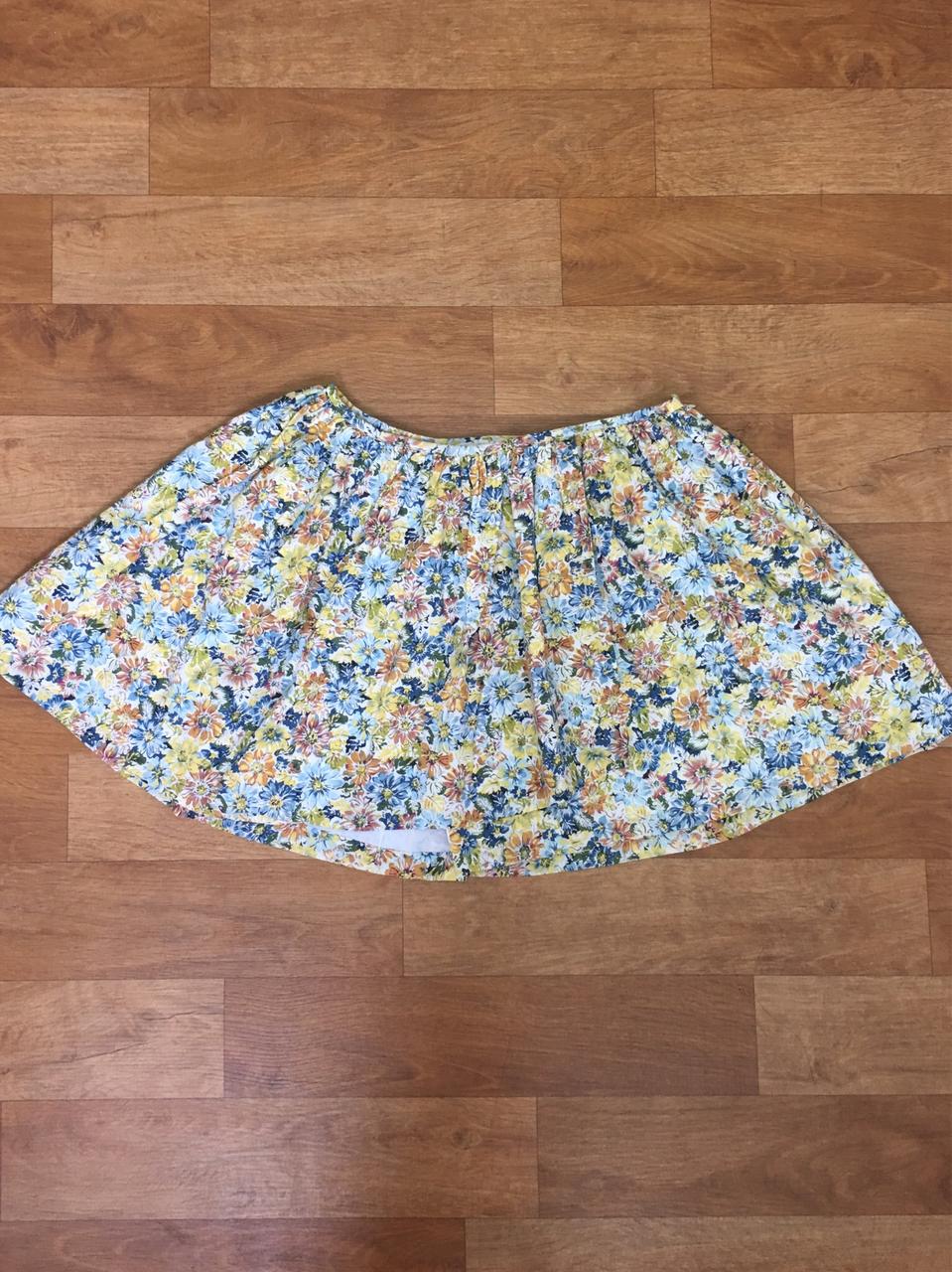 [새것]플라워 플레어랩스커트66