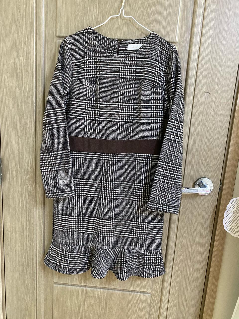 에꼴드파리 체크원피스