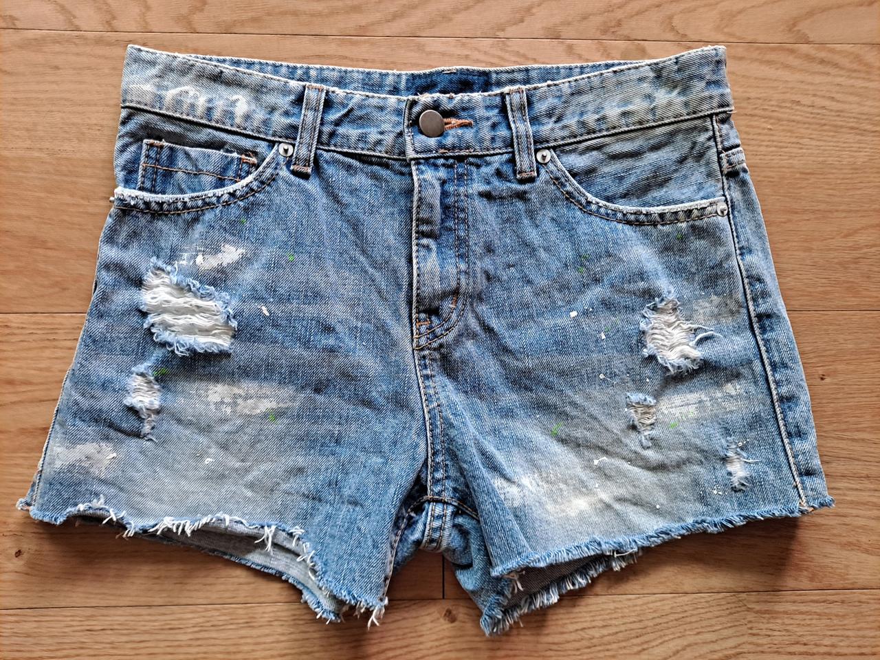 좋은상품♡페인팅 청반바지