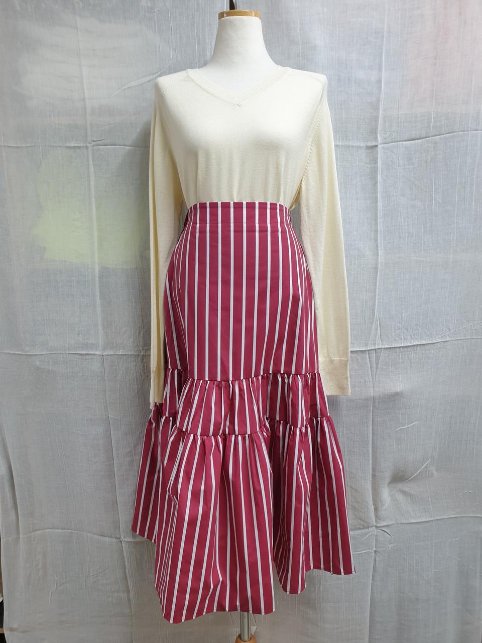 동대문 아랫단 트임 롱스커트