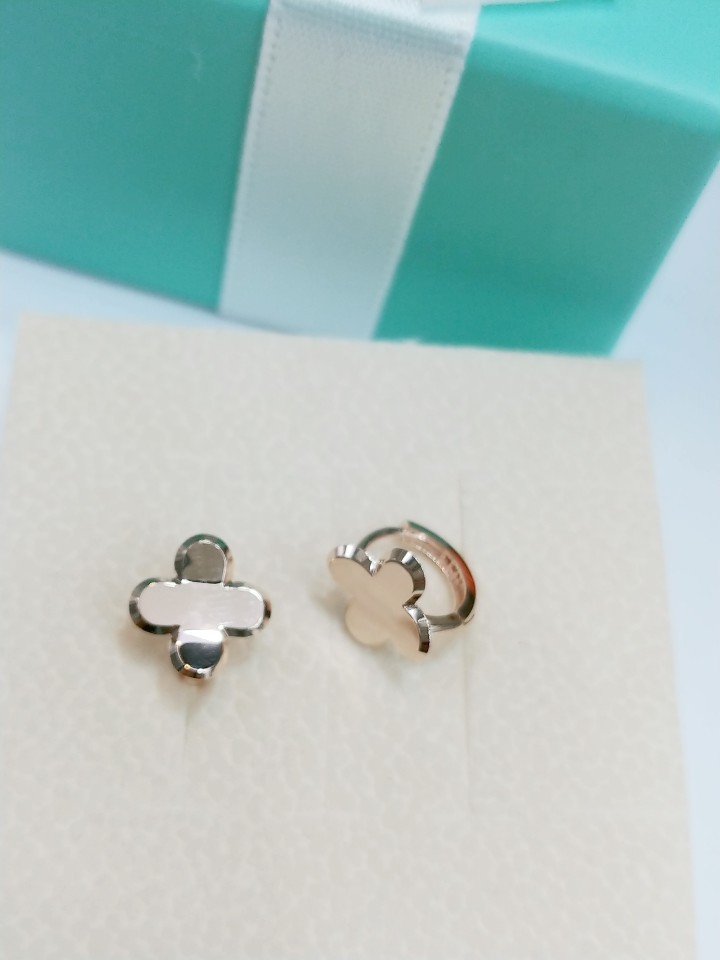 14k 네잎 클로버 귀걸이