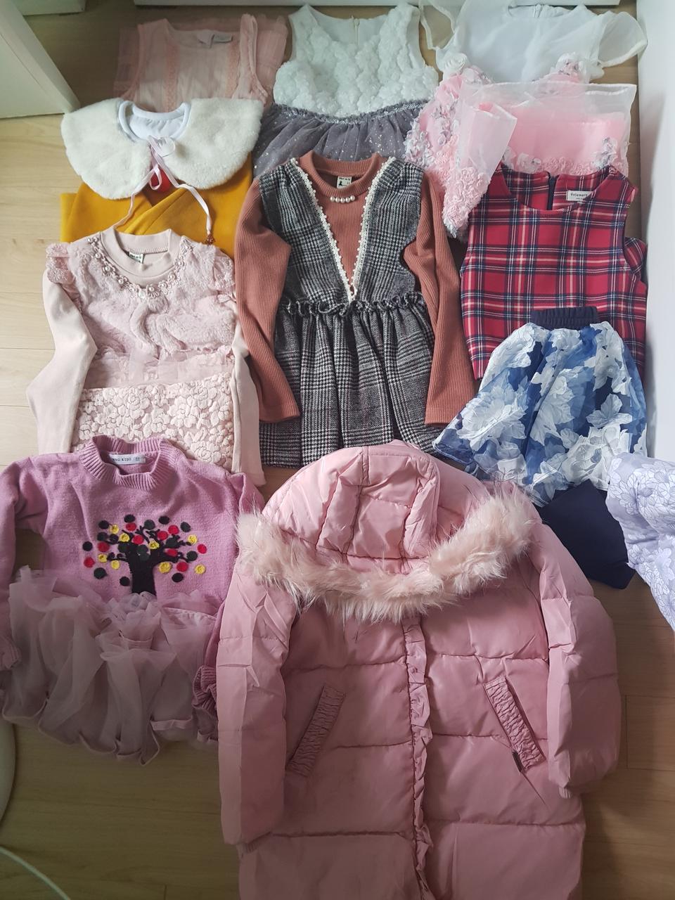 120사이즈 여아옷 몽땅