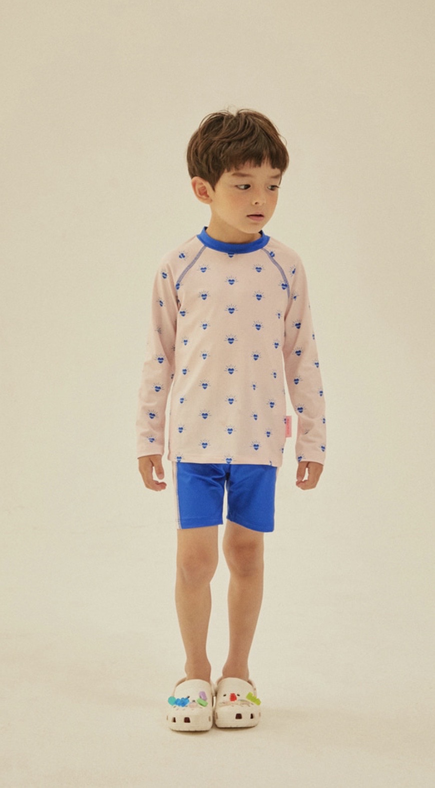 [새상품]래쉬가드세트+모자-택포15000원