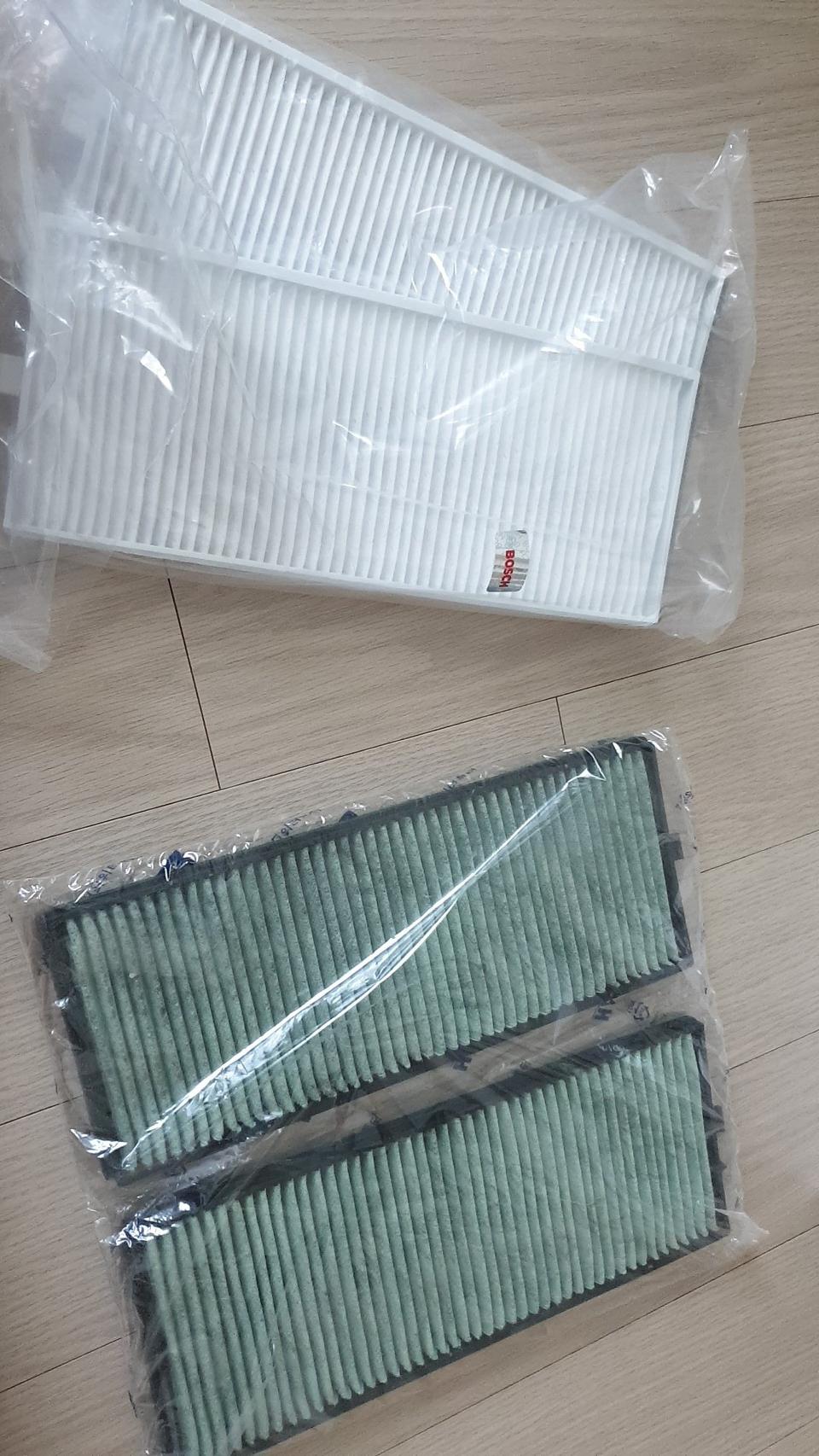 새상품 뉴베르나 에어컨 필터 2세트 3천원