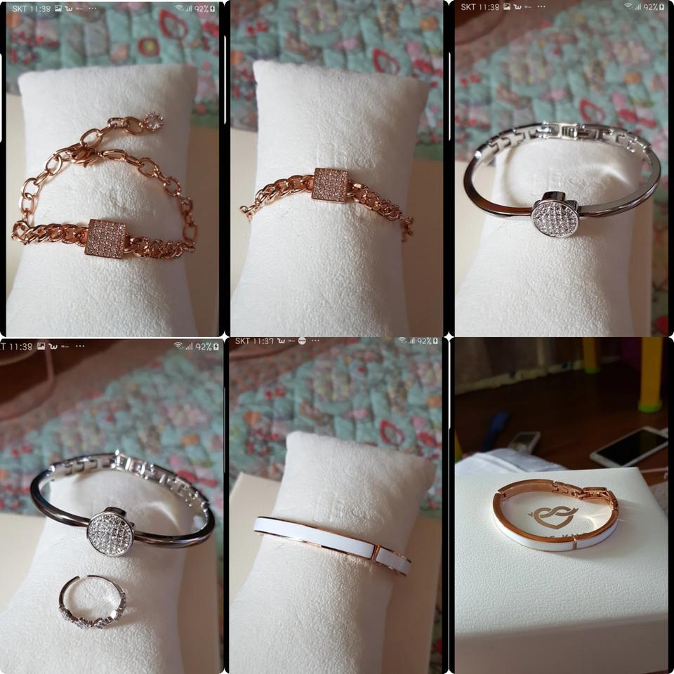 love knot 팔찌&반지( 가격내려요)