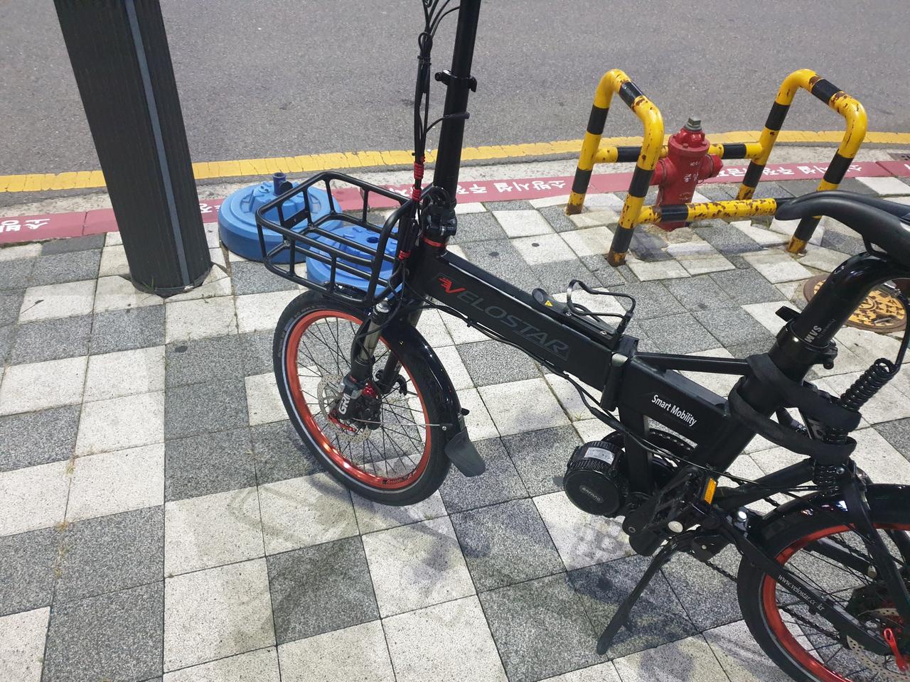 신형 전기 자전거