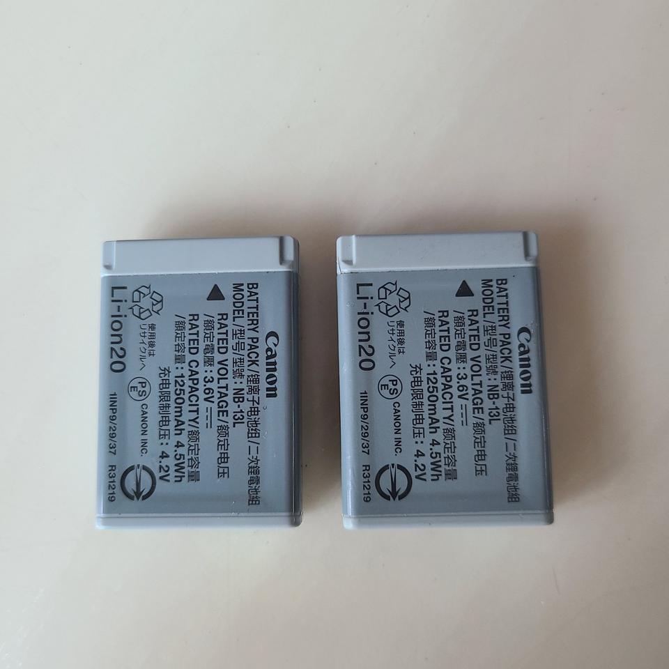 캐논 g7 mark2 정품배터리 팝니다