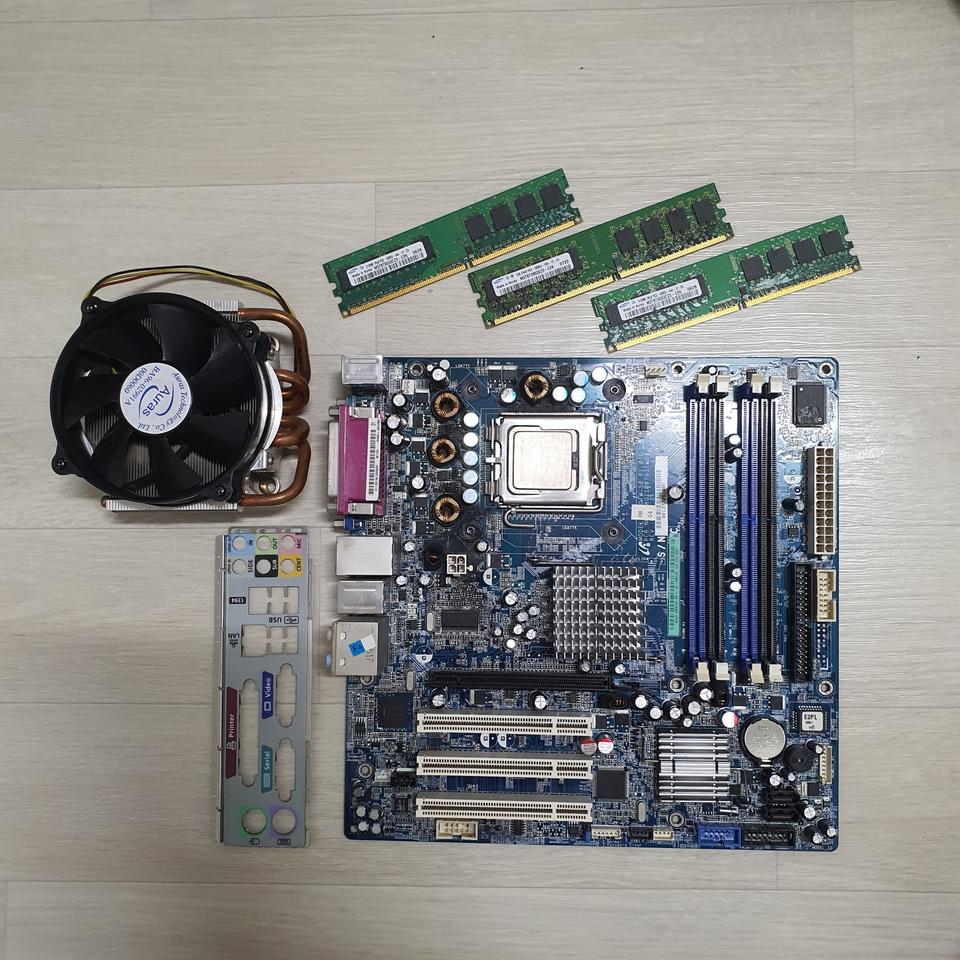 인텔 펜티엄 D930 CPU, 메인보드, 쿨러, 램 팔아요