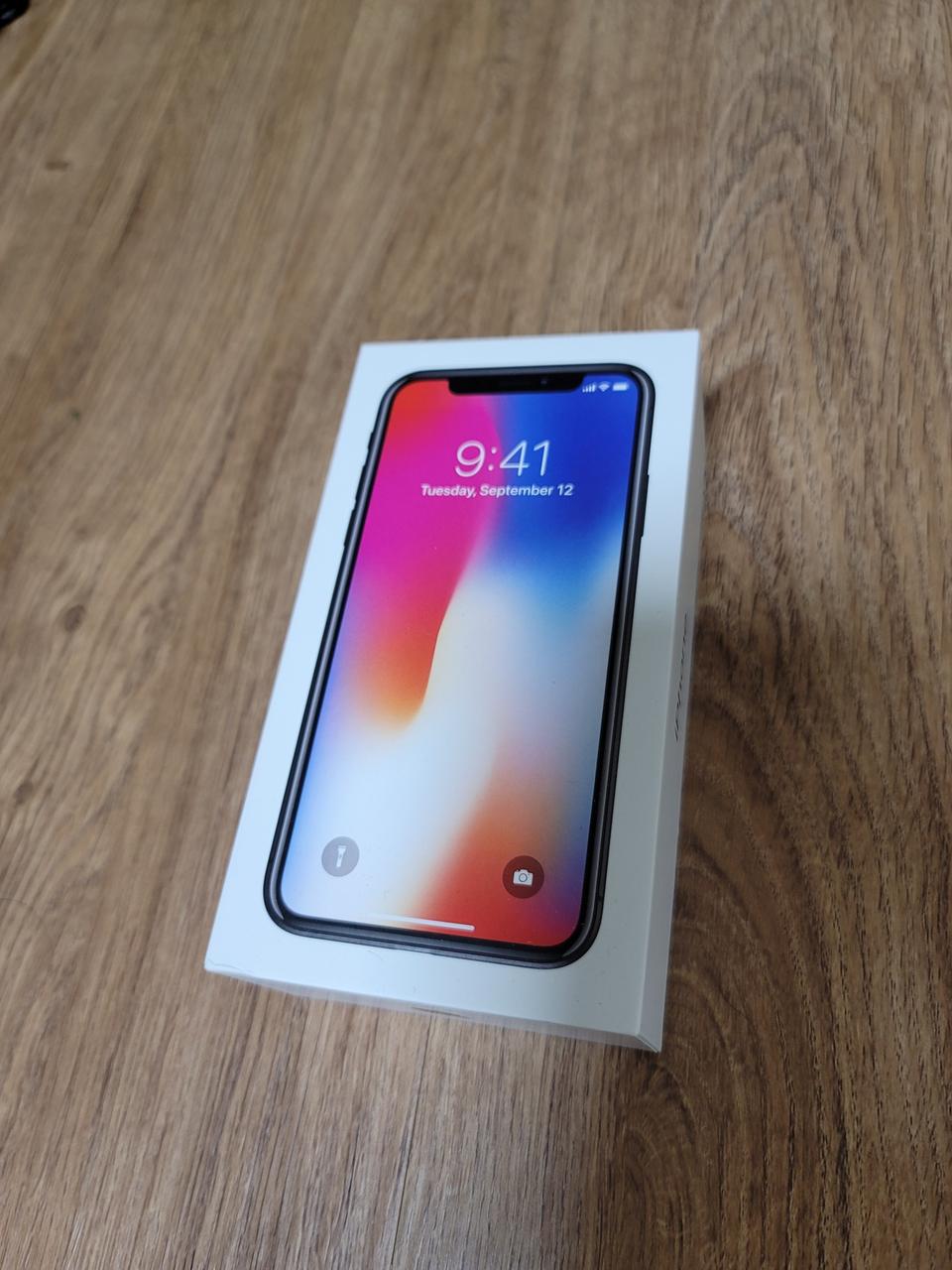 아이폰X 스페이스그레이 256g 풀박스 팔아요