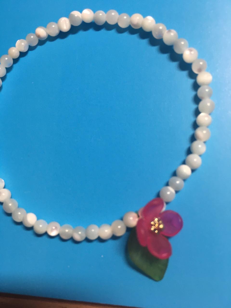 새제품 천연자개 팔찌 팔아요