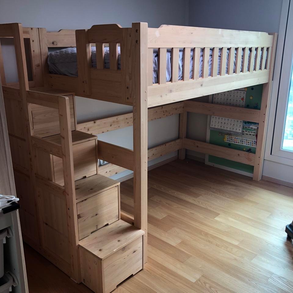 편백나무 원목 벙커침대 | 세컨웨어(헬로마켓) 편백나무 원목 벙커침대 | 세컨웨어(헬로마켓)