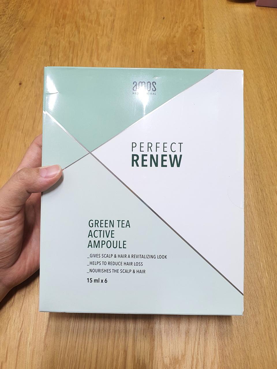 ♡초특가♡ 아모스 그린티 헤어 앰플+마스크(=트리트먼트) (+키트)