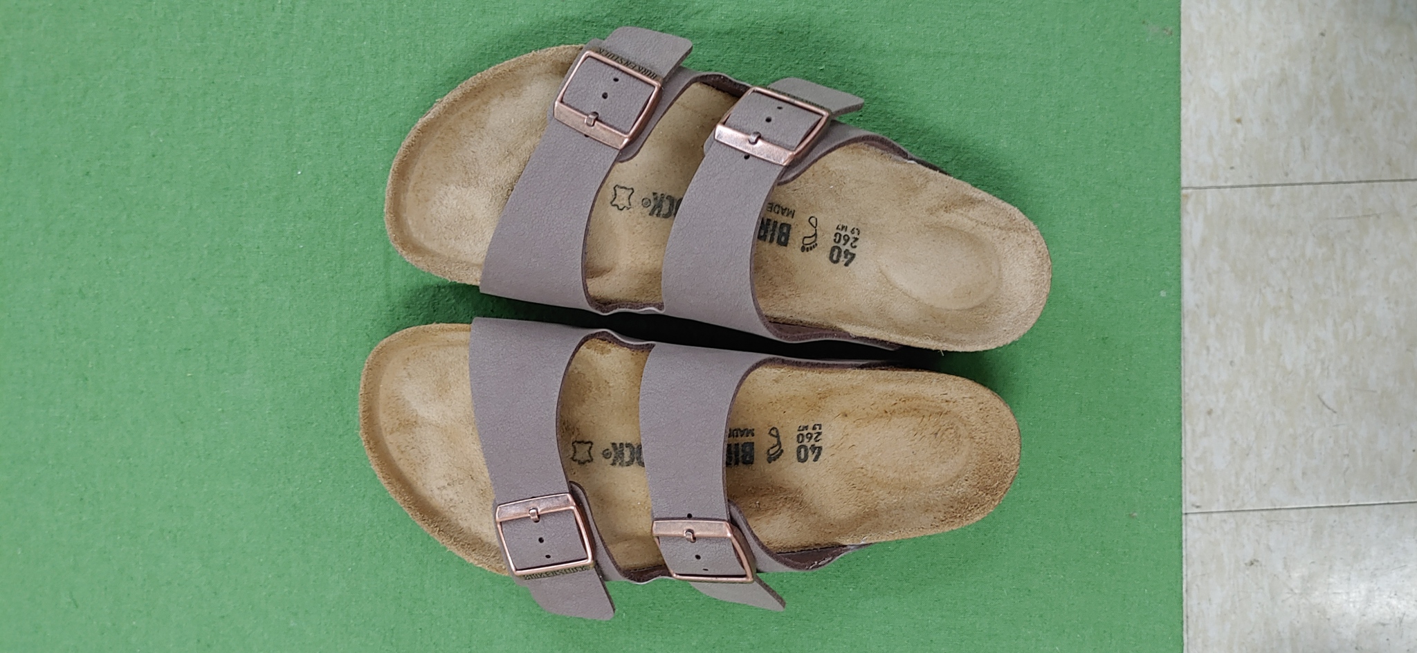 버켄스탁 슬리퍼 260