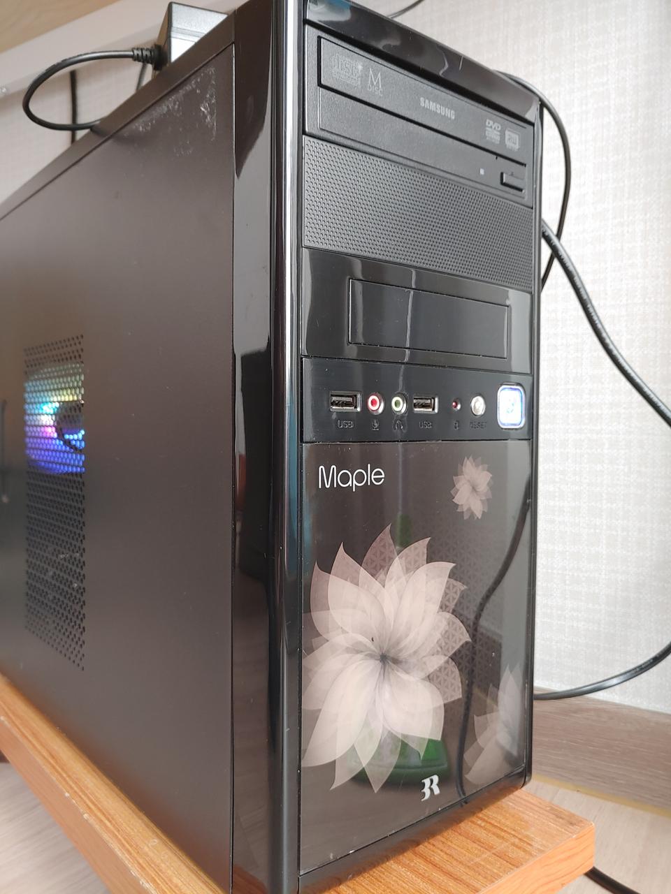 급처! 컴퓨터(본체 +모니터 +키보드) 세트