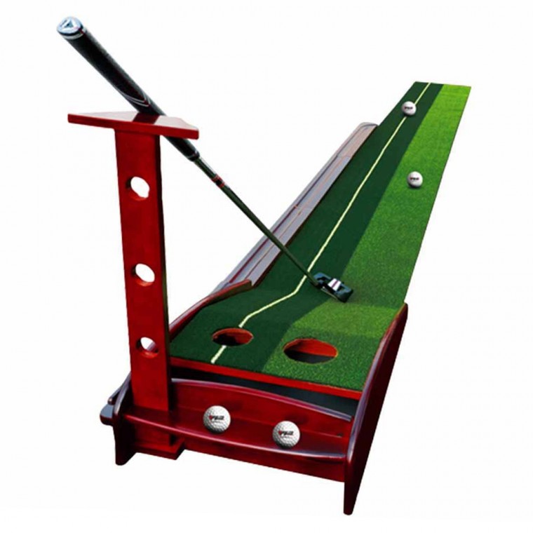 [무료배송] 원목퍼팅기 골프 퍼팅레일 퍼팅매트 퍼팅연습 골프연습 레일