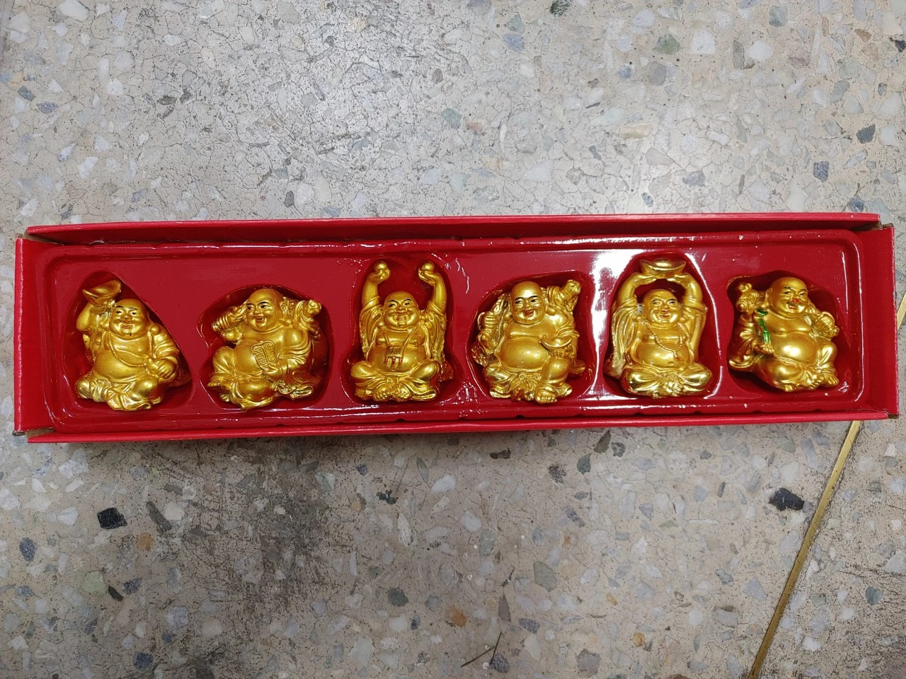 달마 골드 피규어