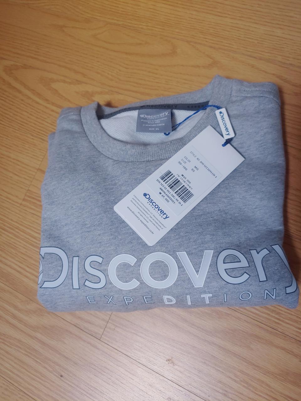 (새상품) 디스커버리 맨투맨 95