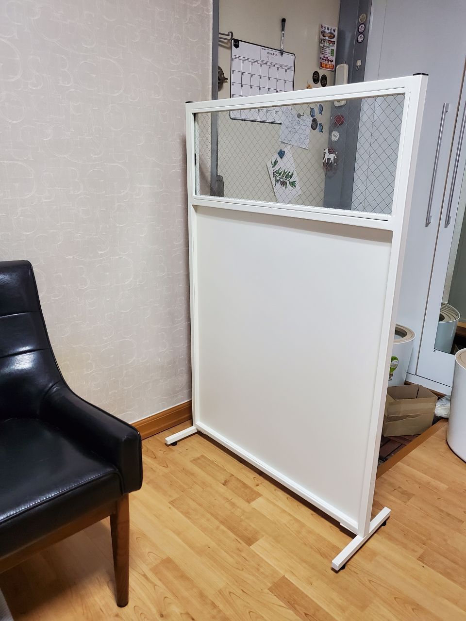 철제 유리 파티션