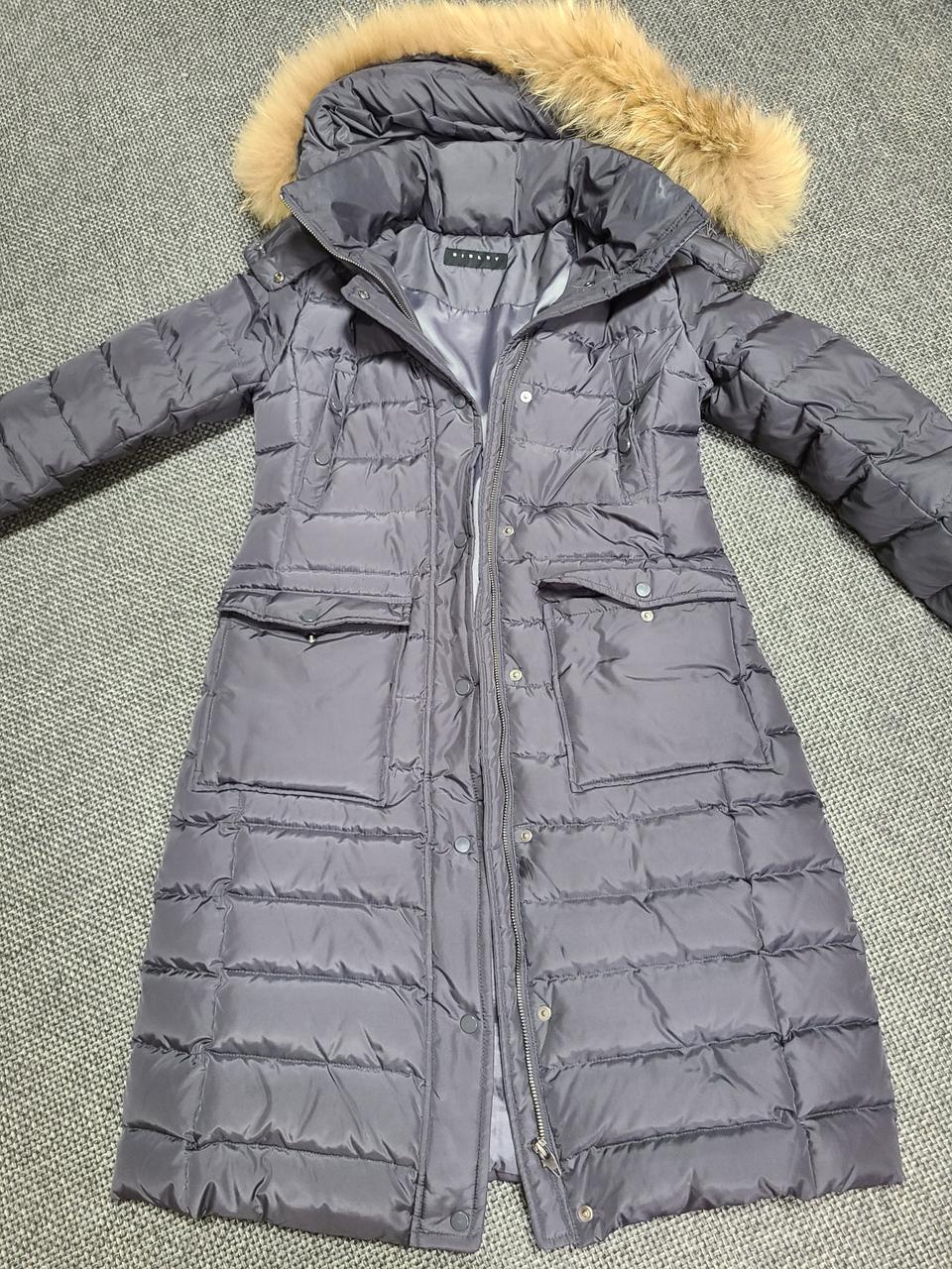 시슬리 롱패딩 덕다운 팝니다