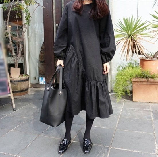 블랙프릴원피스