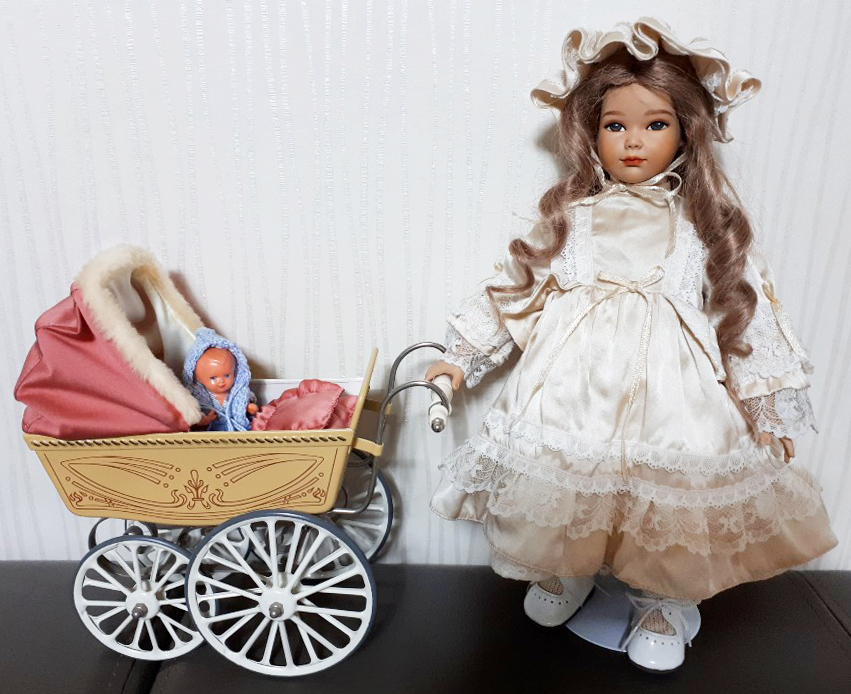 스위스 인형4/ 수제 고급 핸드메이드 빈티지 인형